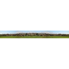 GAUGEMASTER Large Backscene - Village (2744 x 304mm) OO Gauge Scenics GM704
