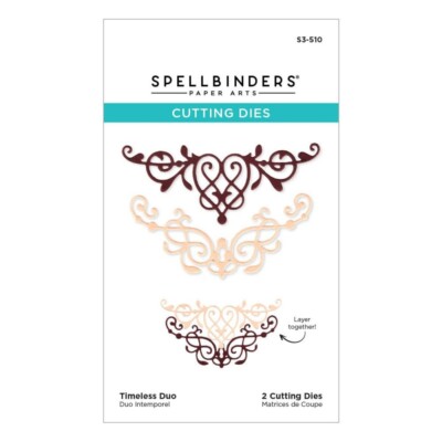 Spellbinders Etched Dies Timeless Duo
