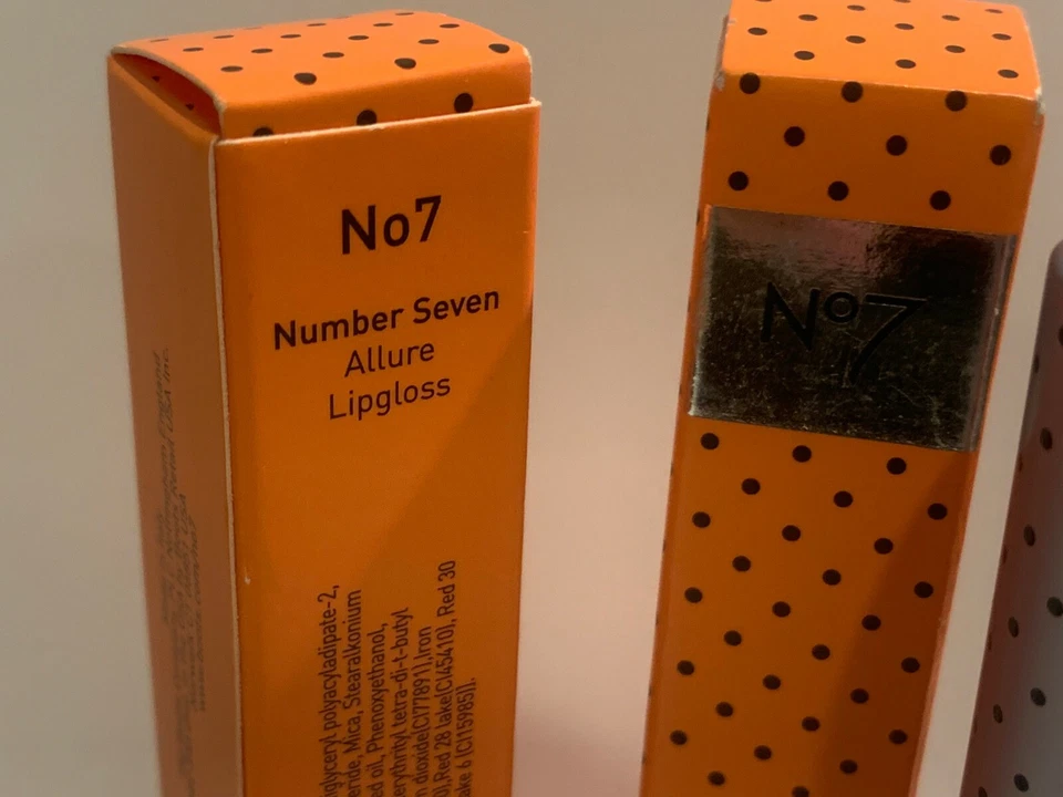 Lote De 2 Botas Nº7 Brillo Labial Poppy King - Allure Foto 2 de 4