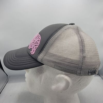 The North Face Womens Bear Star Black Pink Trucker Hat Cap Breathable Comfort THE NORTH FACE TNF Logo Trucker - Men main image 3