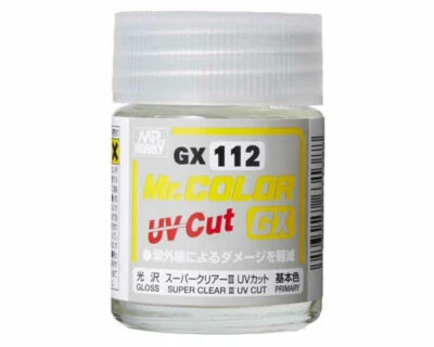 Super Clear III UV Cut Gloss GX112 (18 ml) GSGX112 - mrhobby modellismo