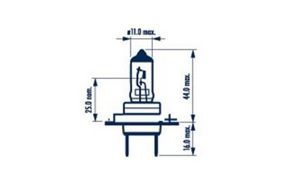 Glühlampe Hauptscheinwerfer Range Power 110 NARVA 480623000 55W 12V PX26d für VW