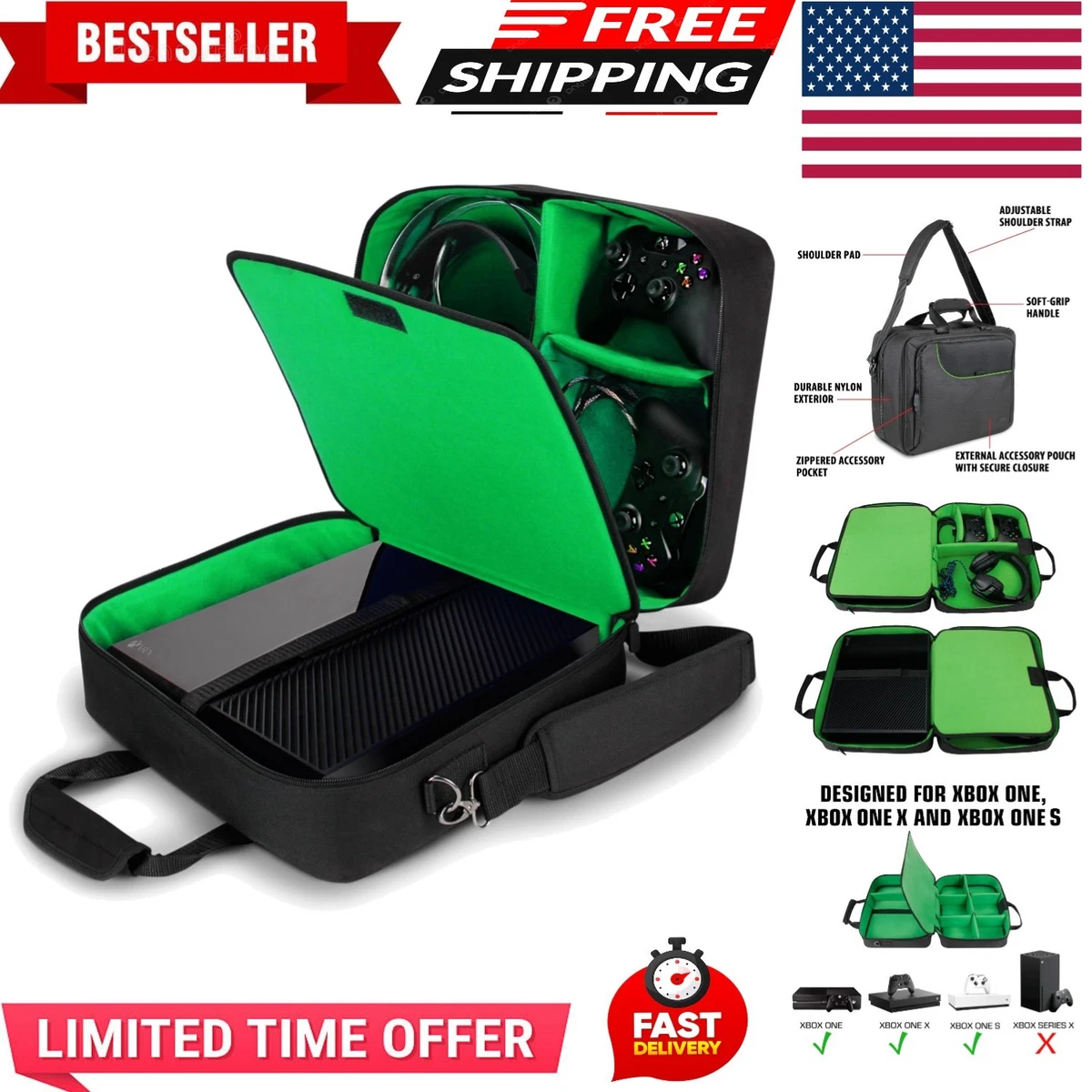 xbox 360 xbox travel bag
