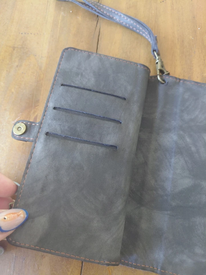 Samsung Galaxy A13 A15 A25 A35 A55 Wallet Zip Case Protective Cover $4 EXPRESS - Image 2 of 4