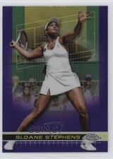 2024 Topps Chrome Purple Refractor 262/499 Sloane Stephens #99 r5f