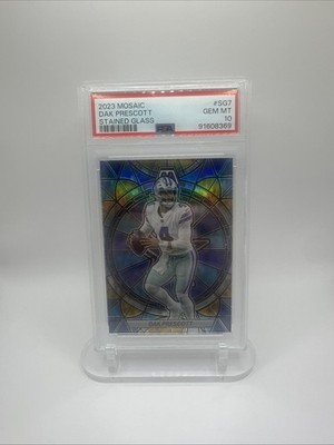 2023 Panini Mosaic - Stained Glass Dak Prescott #SG-7