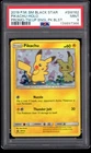 2019 POKEMON BLACK STAR PIKACHU HOLO PROMO TEAM UP SM162 PSA 9 MINT 1A