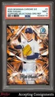 2025 Bowman Chrome Sapphire Selections Orange Refractor Roki Sasaki RC /25 PSA 9