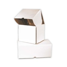 5 5/8 x 4 3/16 x 5" White Outside Tuck Mailers ECT-32B 50/Case