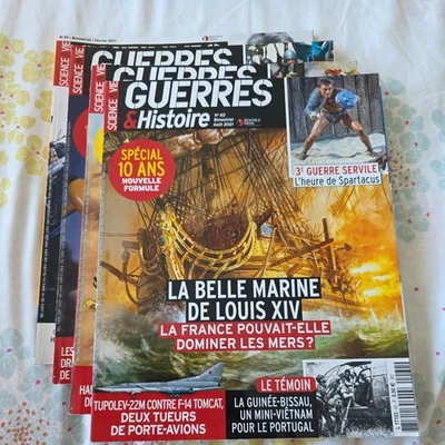 Lot de revues "Guerres et Histoire" 59, 60, 61 et 62 - Photo 1/4