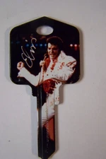 Elvis "Aloha" Kwikset KW1/KW10  house key blank.