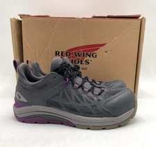 Red Wing Shoes COOLTECH 2343 Women's NWD Safety-Toe Work Shoe Gray US Size 6B