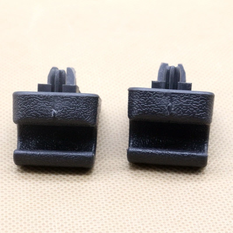 2 Clip de soporte de retención de parasol negro para Nissan Frontier Xterra 01-04 Foto 2 de 4