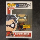 Funko Pop! Heroes #274 - RED WING ROBIN - DC Comics - Hot Topic Exclusive