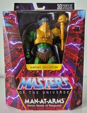 Masters of the Universe Vintage Collection Man-At-Arms Heroic Master of Weapons