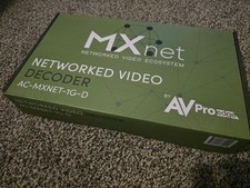 AVPro Edge AC-MXNET-1G-D MXNet Networked Video Decoder Receiving IP Device