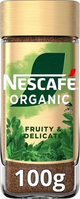 New Nescafe Gold Organic Instant Coffee 100g Free Shipping World Wide
