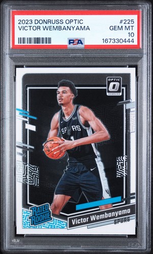 2023-24 Panini Donruss Optic - Rated Rookie Victor Wembanyama #225 (RC)