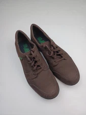 SANO by MEPHISTO Men's Size 12.5  Shoes Brown Leather Cushioned Walking Comfort