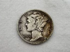 1929 P U.S. Mercury Head Silver Dime KW-7