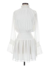 Boohoo Women White Cocktail Dress 4