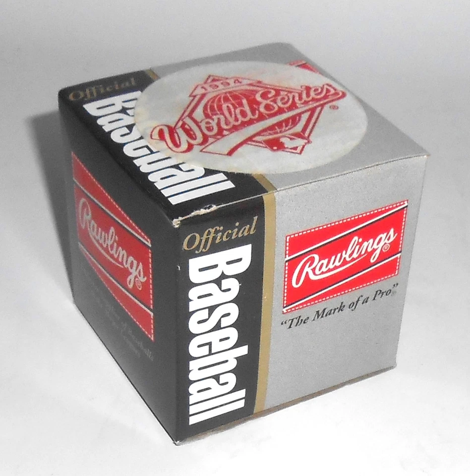 Serie Mundial MLB 1994 Logotipo Oficial Pegatina Béisbol Rawlings ¡NUEVO SELLADO EN CAJA! Foto 3 de 4