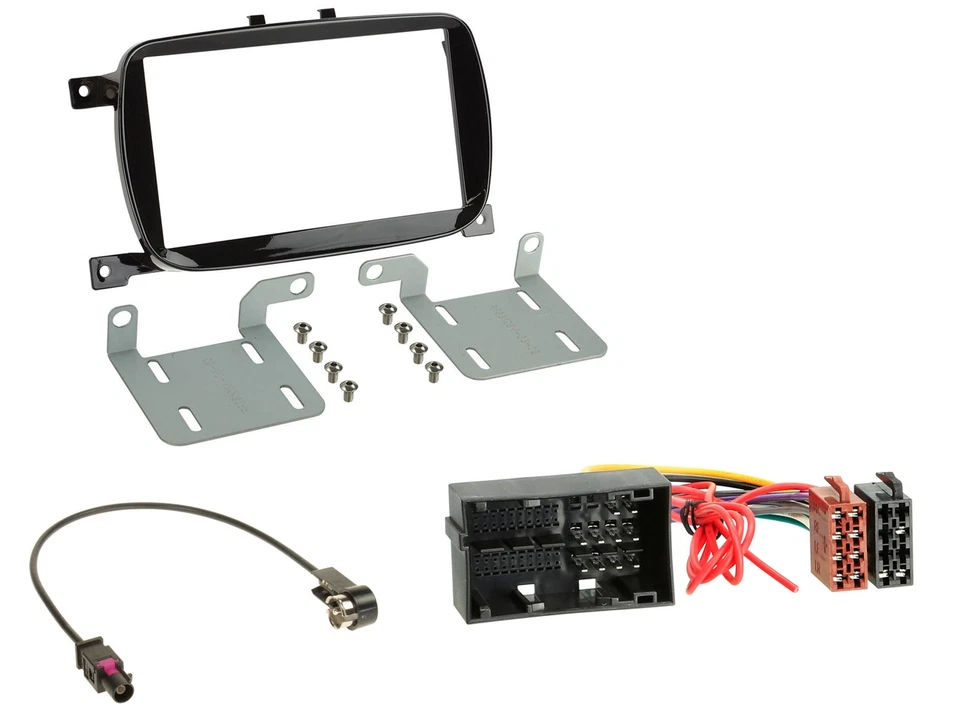 Pioneer Bluetooth MP3 USB 2DIN DAB DVD Autoradio für Fiat 500X ab 2016 klavierla - Bild 3 von 4