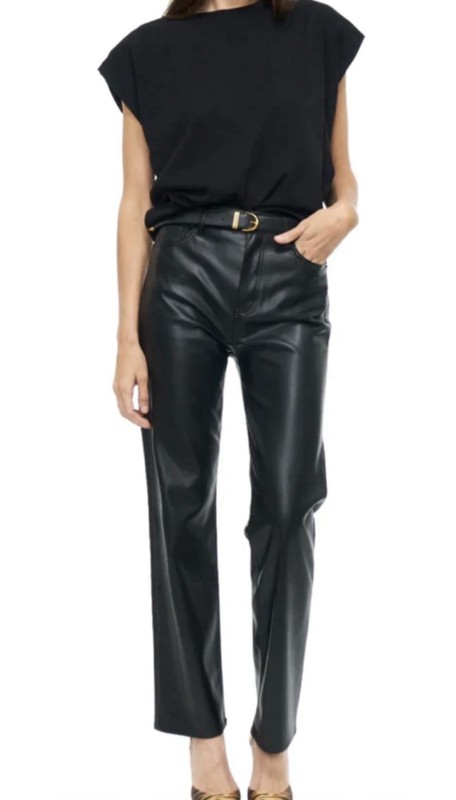 Pistola Faux Leather Pants Cassie Style Size 26