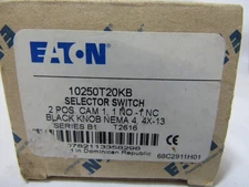 Eaton 10250T20KB Selector Switches