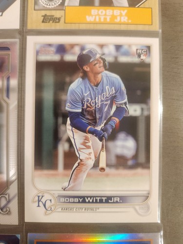 Bobby Witt Jr. 7 Karten Rookie Lot - Topps Fire, 1987 35th Anniversary, Bowman... - Bild 24 von 24