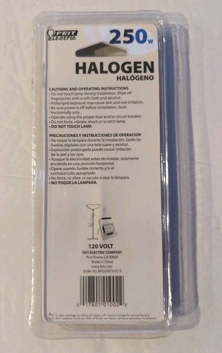 Feit Electric 250w Double Ended T3 Quartz Light Bulb - Picture 2 of 2