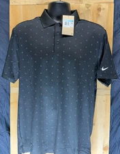 Nike Dri-Fit Tour Polo Golf Shirt New w/ Tags Various Sizes IB3948 010 Black