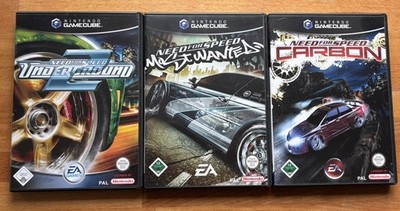 Need for Speed GameCube Bundle: Underground 2, Most Wanted & Carbon OVP