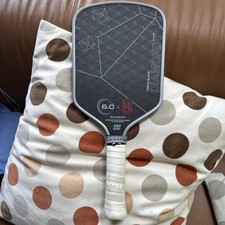Six Zero 6.0 Triple Black Diamond The Willinator Pickleball Paddle