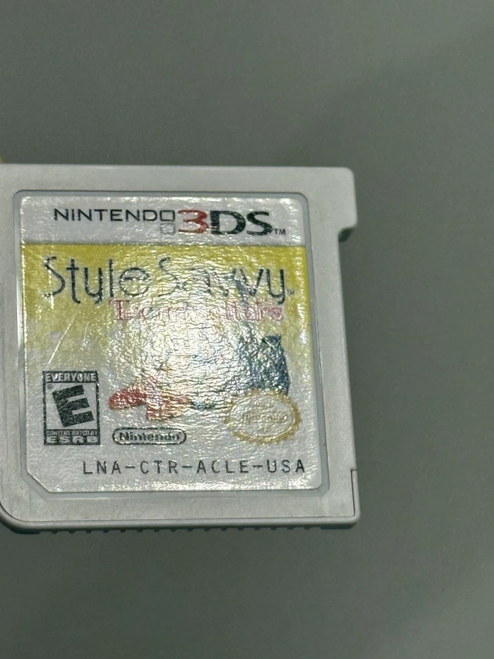 Style Savvy: Trendsetters (Nintendo 3DS, 2012) Cartridge Only Loose TESTED - Image 3 of 4
