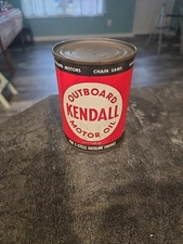 KENDALL OUBOARD MOTOR OIL UNOPENED. MADE IN THE USA
