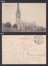 GERMANY 1915, Fieldpost card, Wervik, Belgium, RPPC, WWI