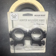 Vortex Hunter MEDIUM Height 30mm Rifle Scope Rings 30MRNG-M