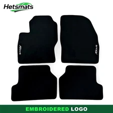 For Ford Focus 2 2005-2011(1) Custom Black Velour Carpet Car Floor Mats Liners