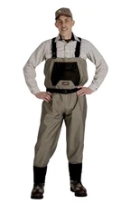 Caddis Men's Affordable Breathable Stocking Foot Wader Medium M - Tan