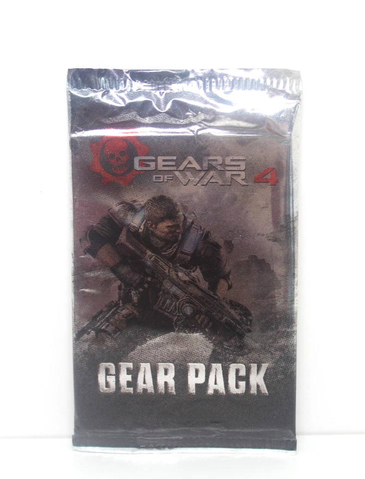 Lote de 9 DLC de tarjetas coleccionables Gears of War 4 Gear Pack (Panini, totalmente nuevas/selladas) Foto 4 de 4