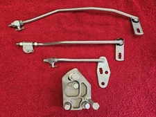 FACTORY MUNCIE 4 SPD LINKAGE SET:  1969  (GTO-LEMANS- TEMPEST)