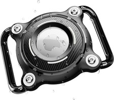 Air tag Dog Collar Holder - Dog Air tag Holder Waterproof Air tag for Dogs Co...