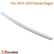 Fit 2014-2020 Nissan Rogue Chrome New Rear Bumper Protector Cover Scratch Exact