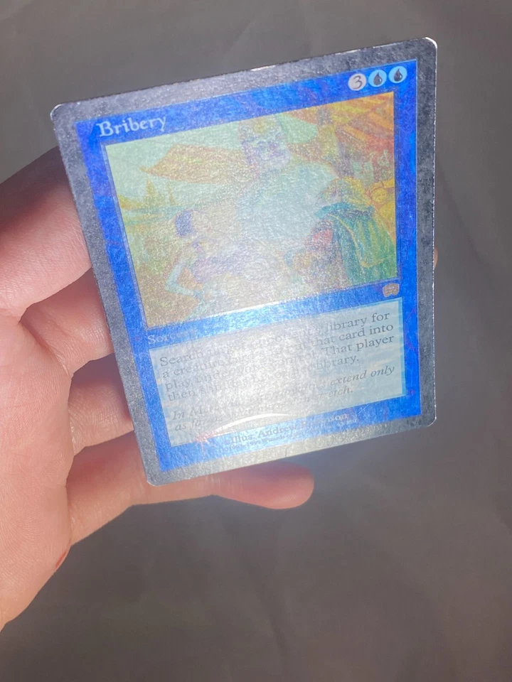MTG FOIL Bribery Mercadian Masques Magic the Gathering - Image 2 of 4
