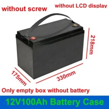 12V 17Ah 55Ah 100Ah Battery Case Storage Box for LiFePO4 32700 32650 18650