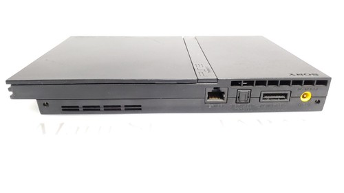 "Region Free" SONY Playstation 2 PS2 Slim Console SCPH-75000 Charcoal Black - Picture 4 of 18