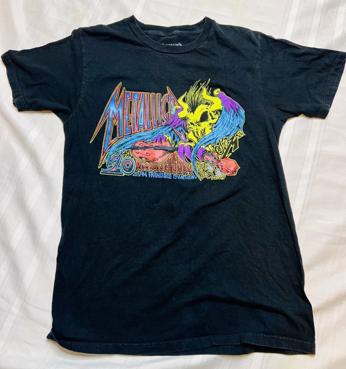 Metallica Small Tshirt 20th Anniversary San Francisco Symphony