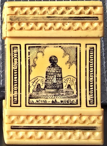 Handgefertigte Einzelspielkarten Box, Ecuator. - Bild 1 von 9