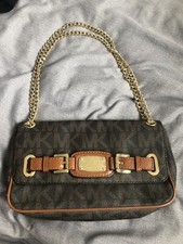 Sac chaîne Michael Kors marron logo - Excellent état
